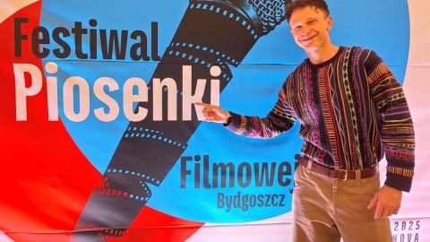 Piotr Trojan poprowadził warsztaty aktorskie w ramach Festiwalu Piosenki Filmowej w Bydgoszczy. Fot. Bogumiła Wresiło/arch. PR PiK