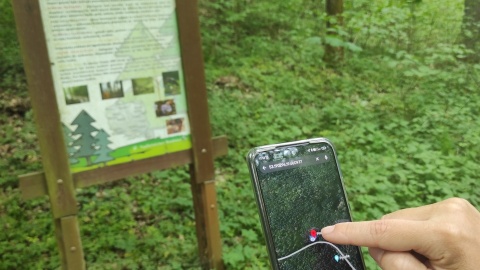 Kolejny punkt na trasie naszej wycieczki. Zajrzyjmy do aplikacji! Fot. nadesłane