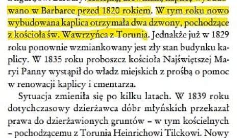 Z dziejów parafii p.w. św. Antoniego na toruńskich Wrzosach. Zebrał Paweł Bukowski. Fot. nadesłane