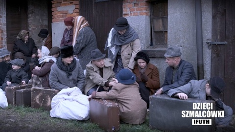 Z planu filmu pt. „Dzieci Szmalcówki”. Fot. Instytut Filmowy Unisławskiego Towarzystwa Historycznego