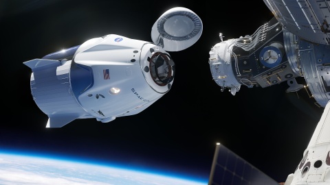 SpaceX Crew Dragon. Fot. NASA SpaceX