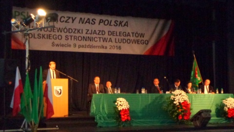 5. Wojewódzki Zjazd Delegatów PSL w Świeciu nad Wisłą, Sosnowski dalej szefem w regionie