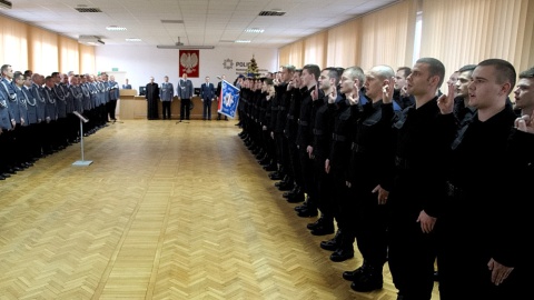 Ślubowanie policjantów w Bydgoszczy