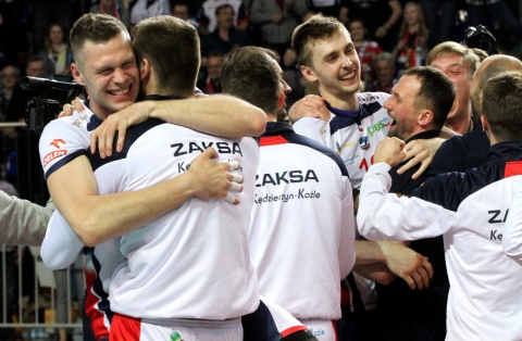 Ekstraklasa siatkarzy  ZAKSA obroniła mistrzostwo Polski