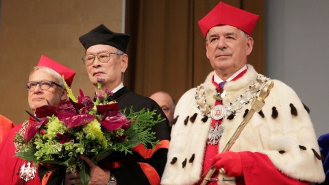 Prof. Tetsuo Kanno doktorem h.c. Uniwersytetu Warmińsko-Mazurskiego