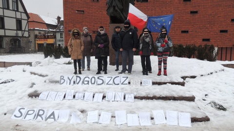 Milczące protesty w Bydgoszczy i Toruniu