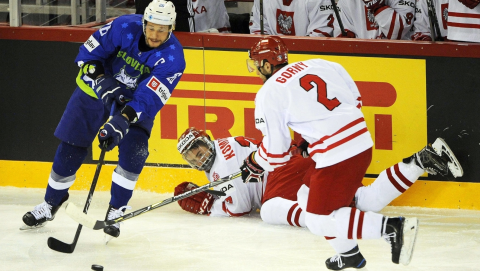 MŚ w hokeju 2018 - Polska wygrała ze Słowenią