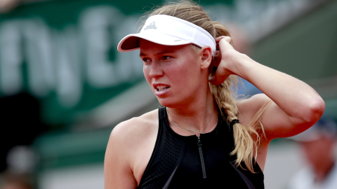 French Open 2018 - awans Wozniacki do 2. rundy po nierównym meczu