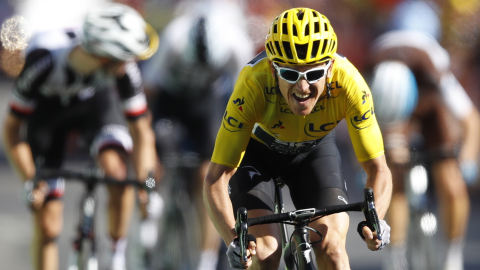 Tour de France 2018 - lider Geraint Thomas wygrał w Alpe dHue