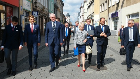 Jarosław Gowin poparł kandydaturę Ireneusza Stachowiaka na prezydenta Inowrocławia