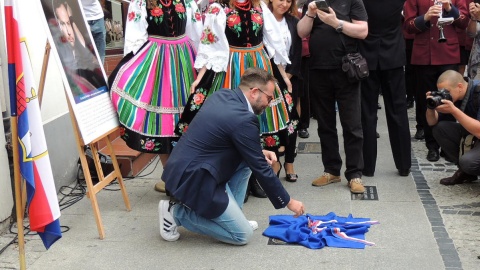 Krzysztof Herdzin, Arkadiusz Jawień i Józef Szala odsłonili swoje autografy