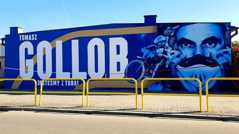 Mural i turniej Asy dla Tomasza Golloba