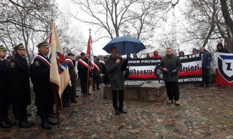 Wspominali manifestację, podczas której spłonęła zagłuszarka Wolnej Europy