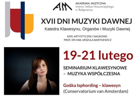 XVII Dni Muzyki Dawnej w Akademii Muzycznej