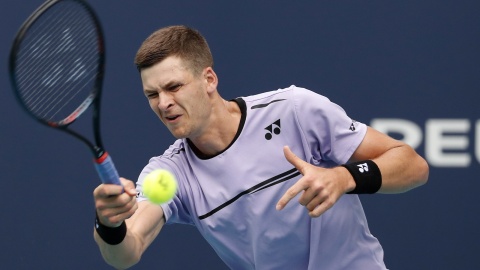 Turniej ATP w Miami - Hubert Hurkacz odpadł w trzeciej rundzie