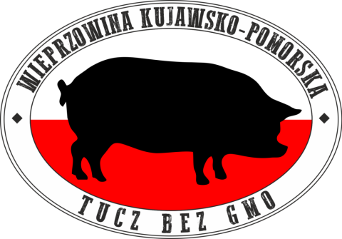 Czarna świnka na biało-czerwonym. Jedz regionalną wieprzowinę bez GMO