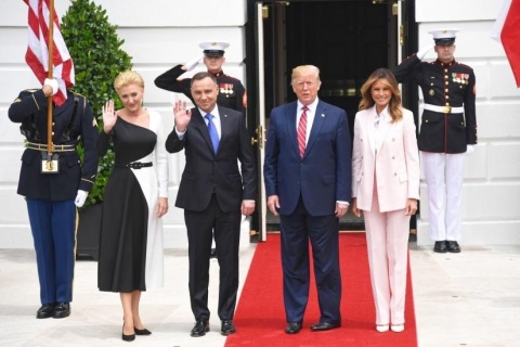 Prezydenci Andrzej Duda i Donald Trump podpisali deklarację współpracy