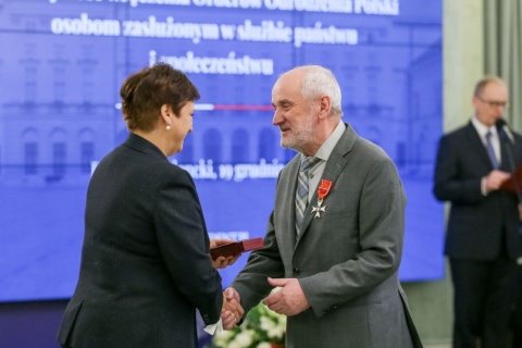 Prezydenckie odznaczenie dla bydgoskiego profesora, specjalisty od rzek