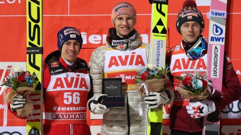 PŚ w skokach - Kubacki ponownie trzeci, Stoch i Żyła tuż za podium, wygrana Geigera