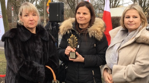 Dąb Stulecia już rośnie. Na uroczystości trzy prawnuczki Jana Maciaszka