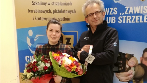 Klaudia Breś ze srebrem mistrzostw Europy w strzelectwie - już w Bydgoszczy [dźwięk]