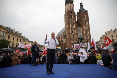 Przez pięć lat działałem dla państwa i dla ludzi. Konwencja wyborcza prezydenta Dudy