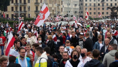 Białoruscy opozycjoniści w areszcie. Zarzut: próba przejęcia władzy w kraju