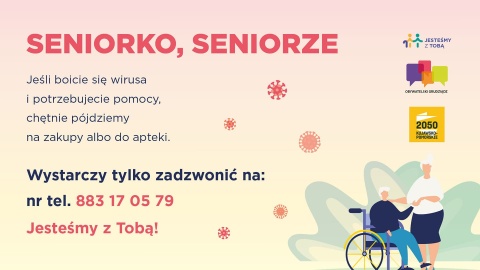 Wolontariusze zrobią zakupy, przyniosą lekarstwa. Akcja dla seniorów w Grudziądzu