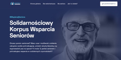 1700 wolontariuszy zgłosiło się do Solidarnościowego Korpusu Wsparcia Seniorów