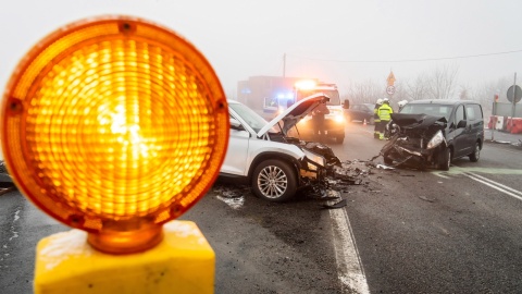 Groźny wypadek na krajowej piątce we Włókach