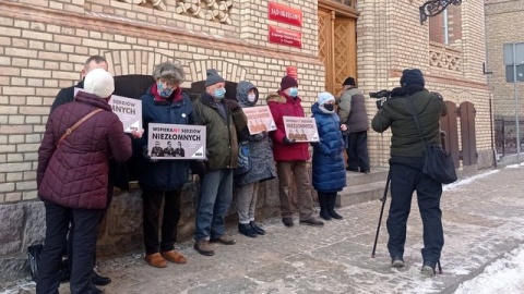 Pikieta pod toruńskim sądem. W obronie sędziów odsuniętych od orzekania