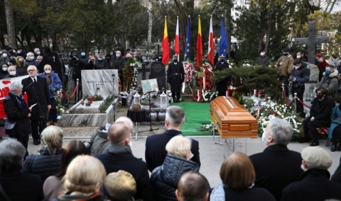 Jan Lityński spoczął na Powązkach Wojskowych w Warszawie