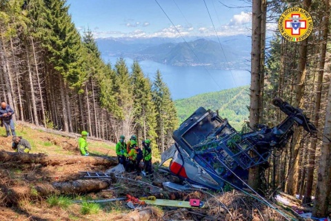 13 ofiar katastrofy kolejki górskiej. Tragedia we włoskich Alpach