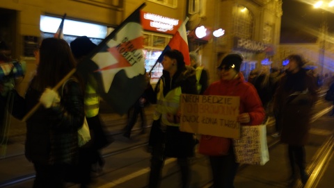 Tak dla legalnej aborcji- manifestacja w Bydgoszczy