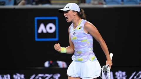 Australian Open - Iga Świątek w 18 finału