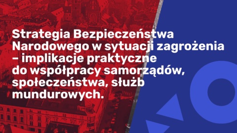 Bezpieczeństwo jest wspólnym dobrem i nie zależy jedynie od wojska czy służb