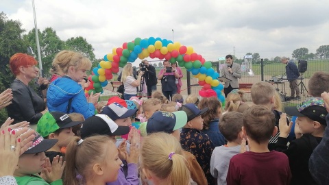 Dużo radości w gminie Strzelno. Takich placów zabaw jeszcze tu nie widzieli