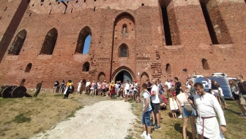 Na zamku w Radzyniu Chełmińskim gorąco Rycerze czują to najbardziej [zdjęcia, wideo]