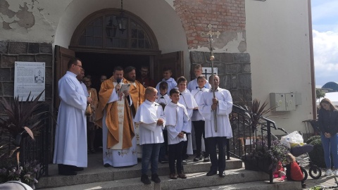 Dożynki parafialne we Włókach, gminnych mieszkańcy się nie doczekali [zdjęcia, wideo]