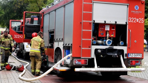 Tragedia w Książkach koło Wąbrzeźna. W pożarze zginął mężczyzna