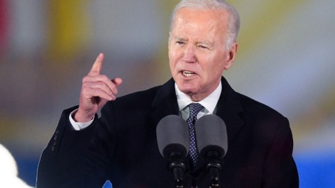 Joe Biden w Warszawie: Jesteśmy mocni i zjednoczeni. Nasze wsparcie dla Ukrainy nie będzie zachwiane