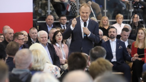 Donald Tusk ogłosił rozpoczęcie kampanii KO. Szefową sztabu Wioletta Paprocka