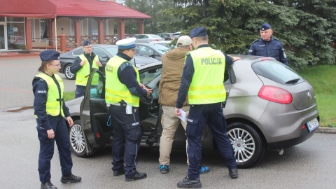 Miał mieć związek z zamachem, zatrzymali go mundurowi z Lipna. Policyjne ćwiczenia Wolf-Ram-23