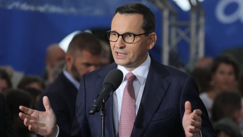 Premier Mateusz Morawiecki zaprosił Manfreda Webera do publicznej debaty