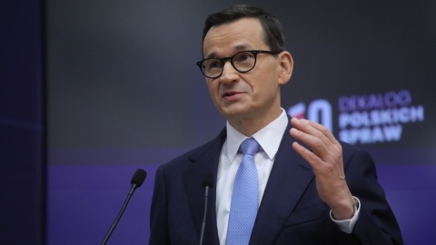 Premier Morawiecki: Najsilniejsze państwa UE chcą przeforsować projekt centralizacji