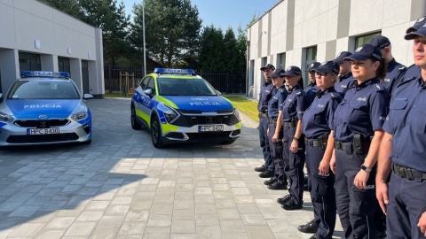 Oficjalne otwarcie posterunku policji w Niemczu/fot. Elżbieta Rupniewska