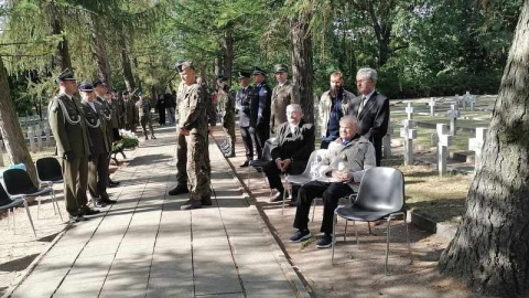 Cmentarz Bohaterów w Bydgoszczy. Uroczystość upamiętniająca mieszkańców miasta i okolicy zamordowanych przez hitlerowców/fot. Monika Siwak