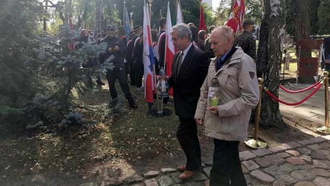 Cmentarz Bohaterów w Bydgoszczy. Uroczystość upamiętniająca mieszkańców miasta i okolicy zamordowanych przez hitlerowców/fot. Monika Siwak