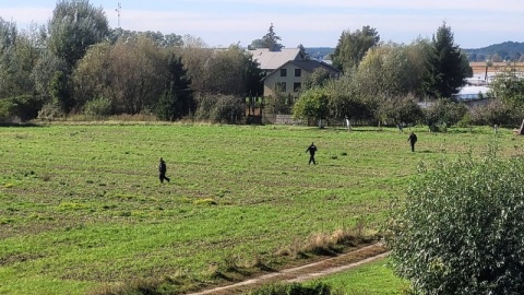 Policjanci ze Świecia zorganizowali działania poszukiwawcze zaginionej 82-latki, która wyszła z domu i oddaliła się w nieznanym kierunku/fot. Policja