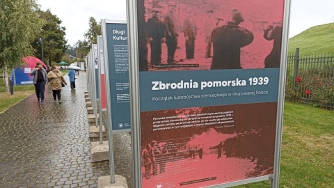 Narodowy Dzień Pamięci Ofiar Niemieckiej Zbrodni Pomorskiej 1939 - uroczystość w toruńskim Parku Pamięci/fot. Monika Kaczyńska